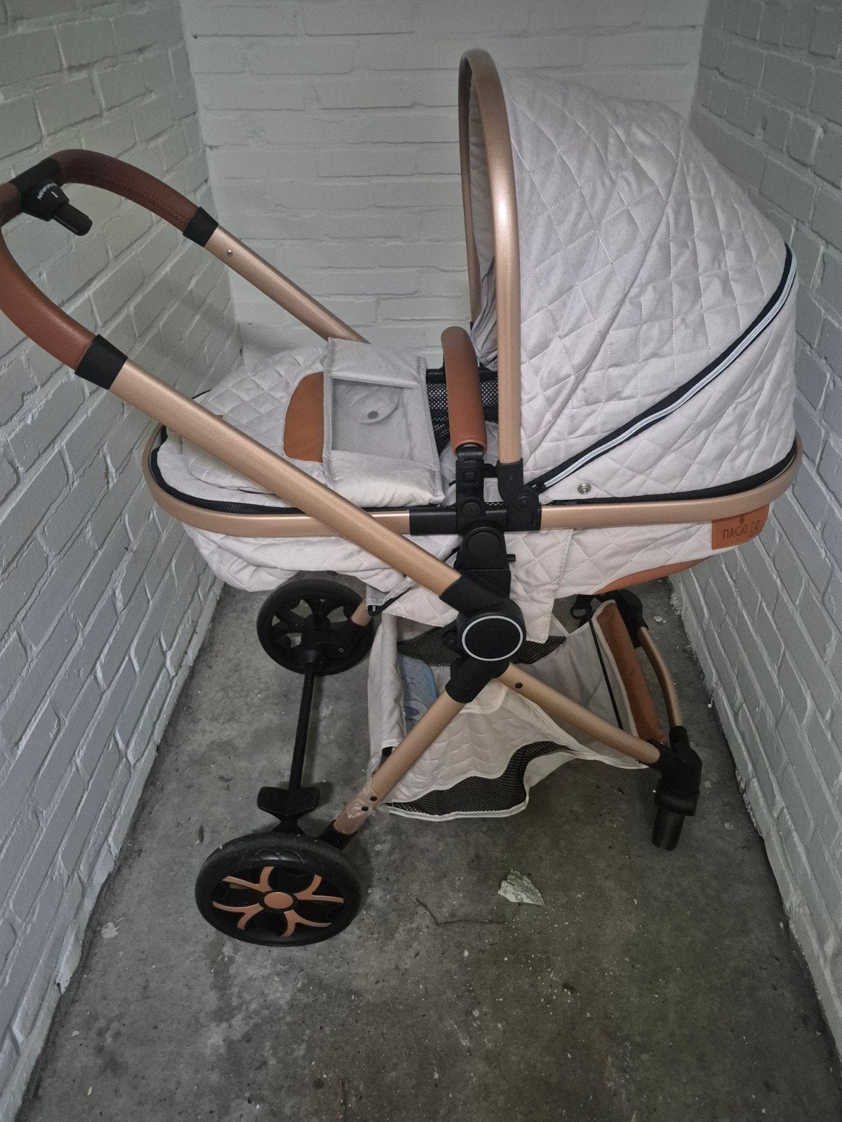 Stijlvolle Combiwagen met Autostoeltje - Zo goed als nieuw, Ophalen, Zo goed als nieuw, Overige merken, Met autostoeltje