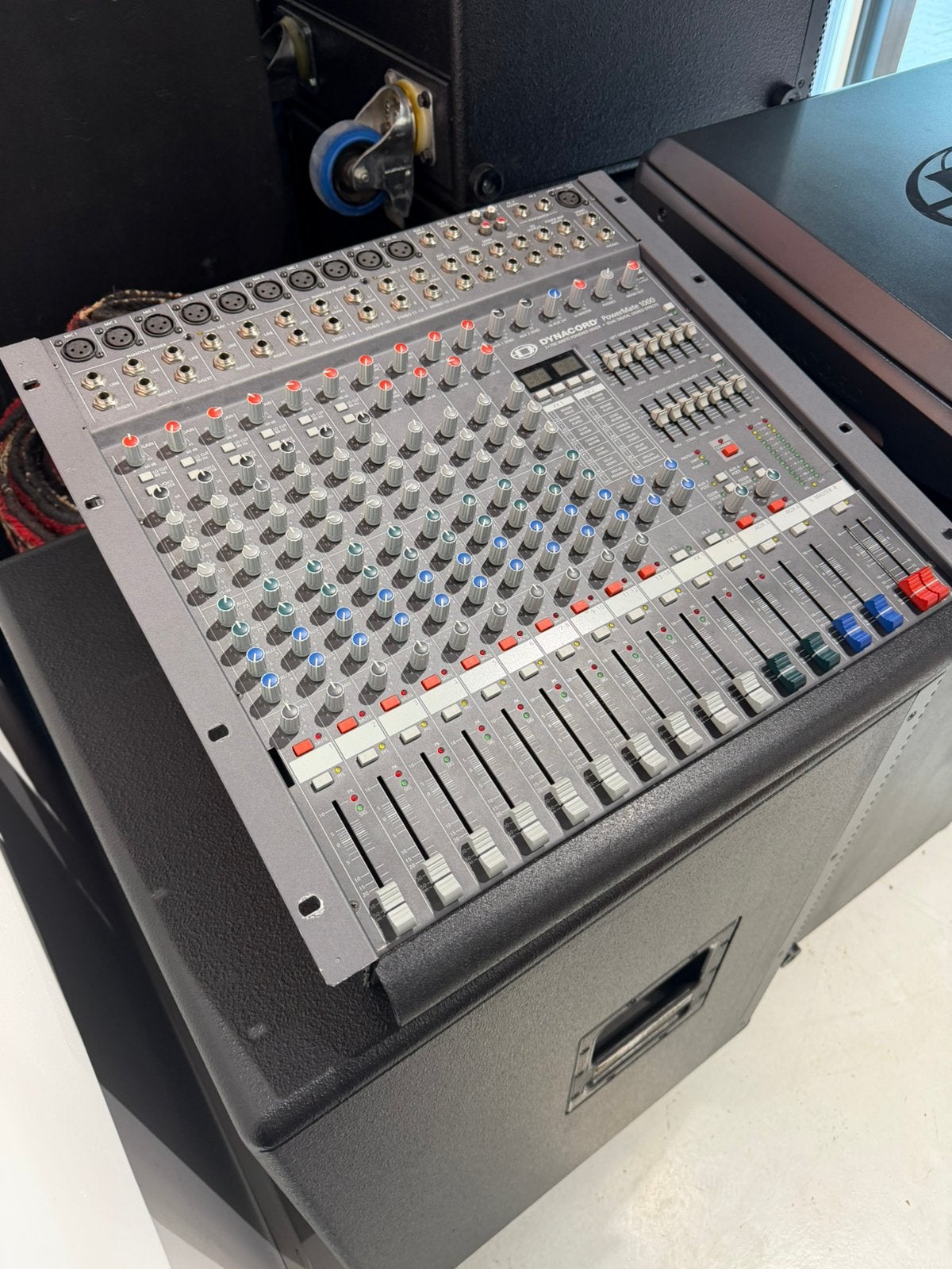 Dynacord Powermate 1000 MK2, Muziek en Instrumenten, Mengpanelen, Ophalen, Geen, Geen, Zo goed als nieuw