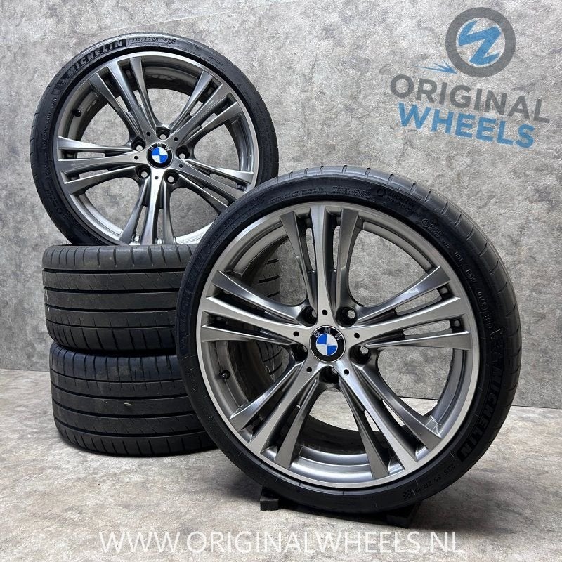 19 inch originele velgen + zomerbanden BMW 3 serie E90, 19 inch, Gebruikt, -, -