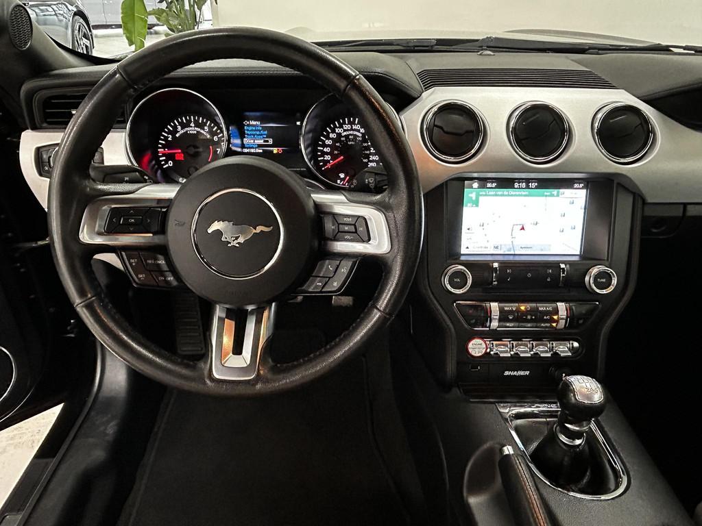 Ford Mustang Fastback 2.3 EcoBoost NAVIGATIE | ACHTERUITRIJC, Auto's, Achterwielaandrijving, Gebruikt, Met garantie (alle), 4 stoelen
