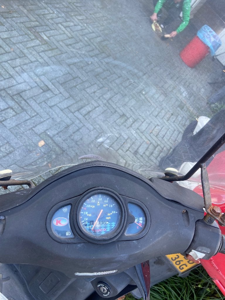 kymco agility 50, Ophalen, Zo goed als nieuw, Benzine, Kymco