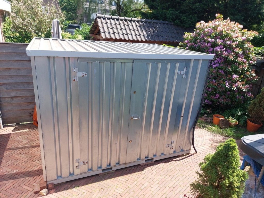 Demontabele Container zelfbouw 3x2m dubbele deur lange zijde, Doe-het-zelf en Verbouw, Containers, Ophalen
