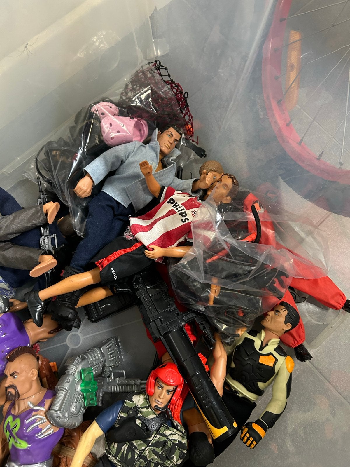 Grote partij Action Man figuren, Ophalen, Gebruikt