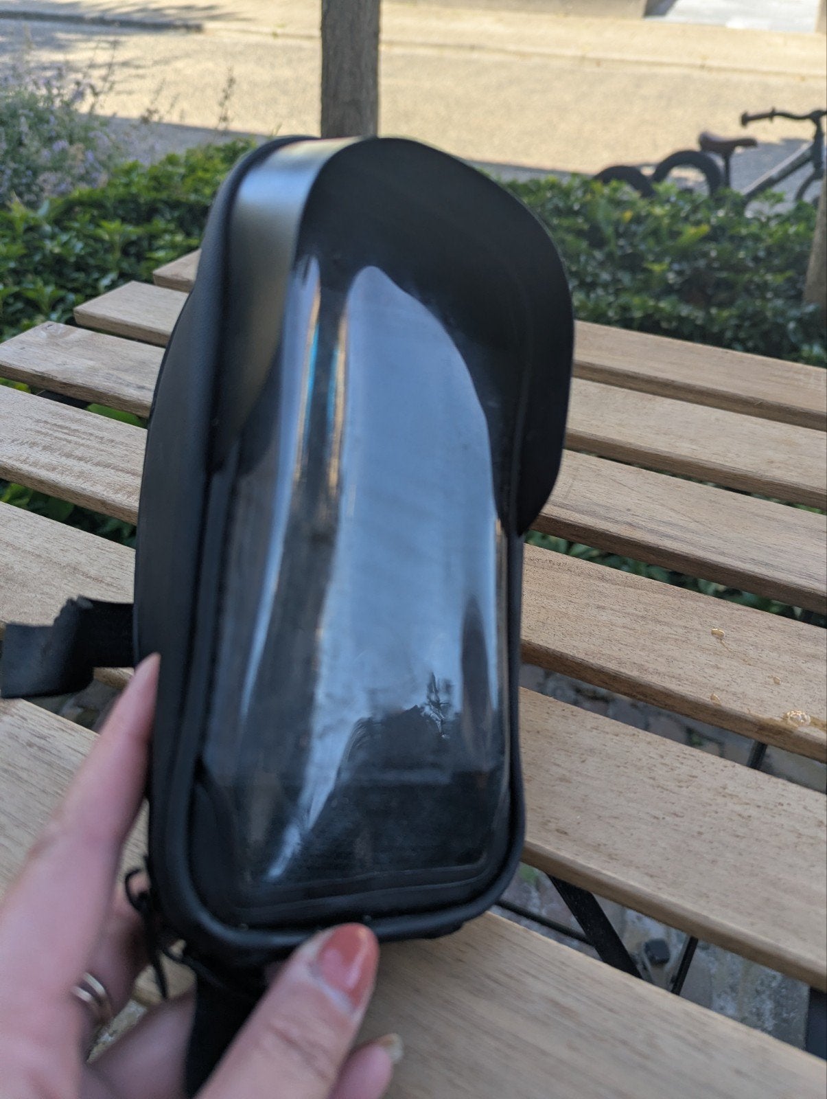 VASAD Fiets Telefoonhouder Tas - Waterdicht Frame Tas, Ophalen, Zo goed als nieuw, VASAD