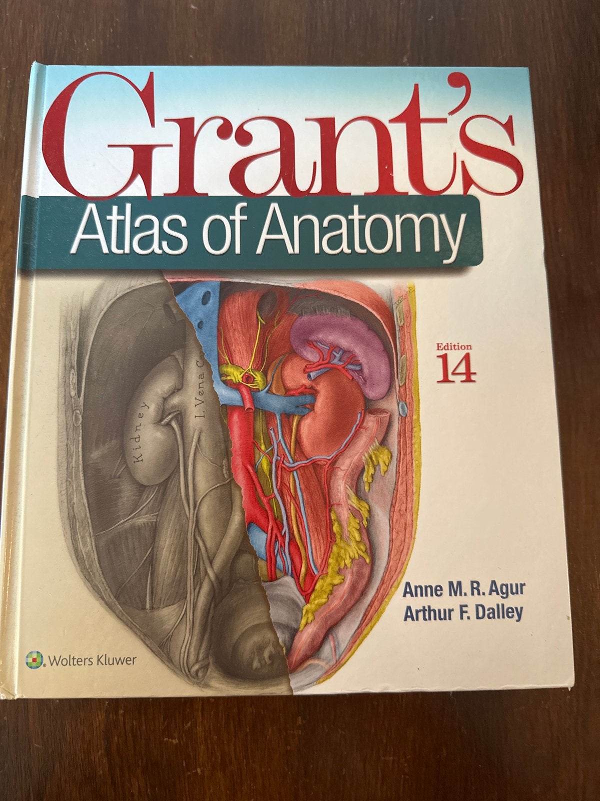 Grant's Atlas of Anatomy - 14e editie, Boeken, Ophalen, Beta, Zo goed als nieuw, HBO