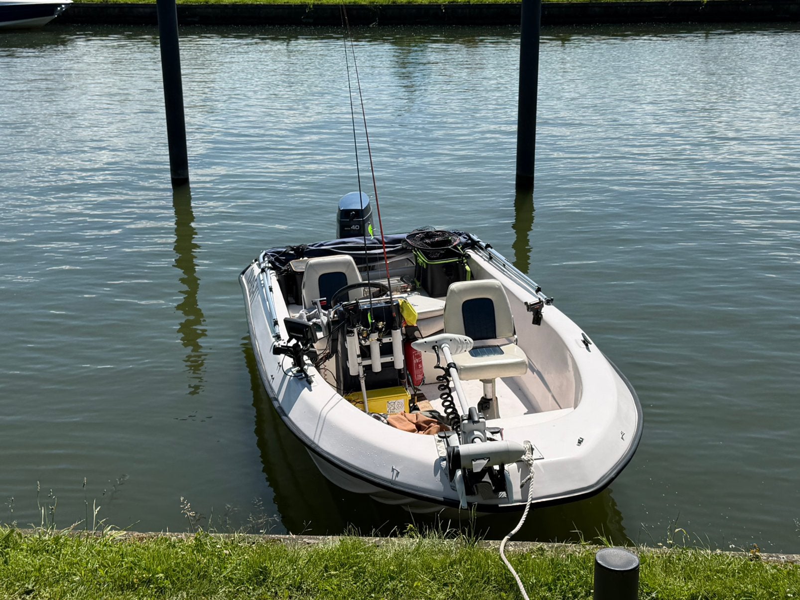 Zeer nette vis/consoleboot, Watersport en Boten, Ophalen