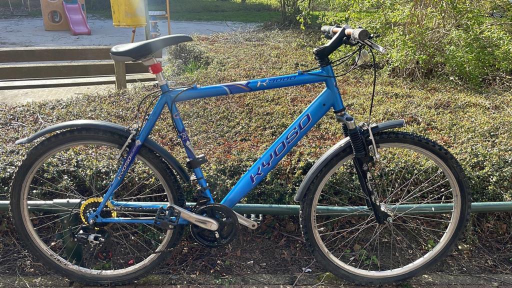 Kyoso R300 Mountainbike - Blauw, Gebruikt, Gebruikt, Hardtail, 53 tot 57 cm, Ophalen