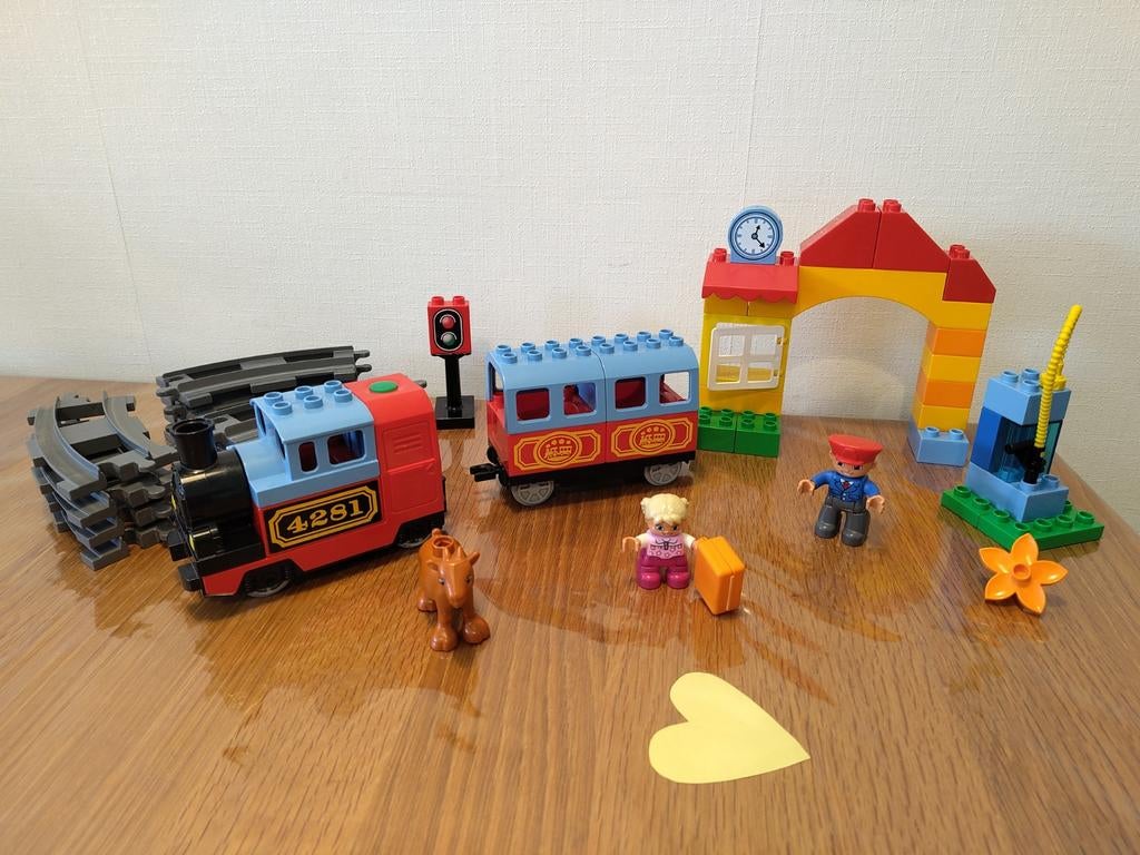 Duplo 10507 Alpenweide trein - complete set, Kinderen en Baby's, Speelgoed | Duplo en Lego, Gebruikt, Overige thema's, Ophalen of Verzenden