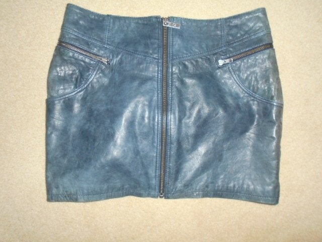 Leren rok, Goosecraft, Gedragen, Boven de knie, Verzenden