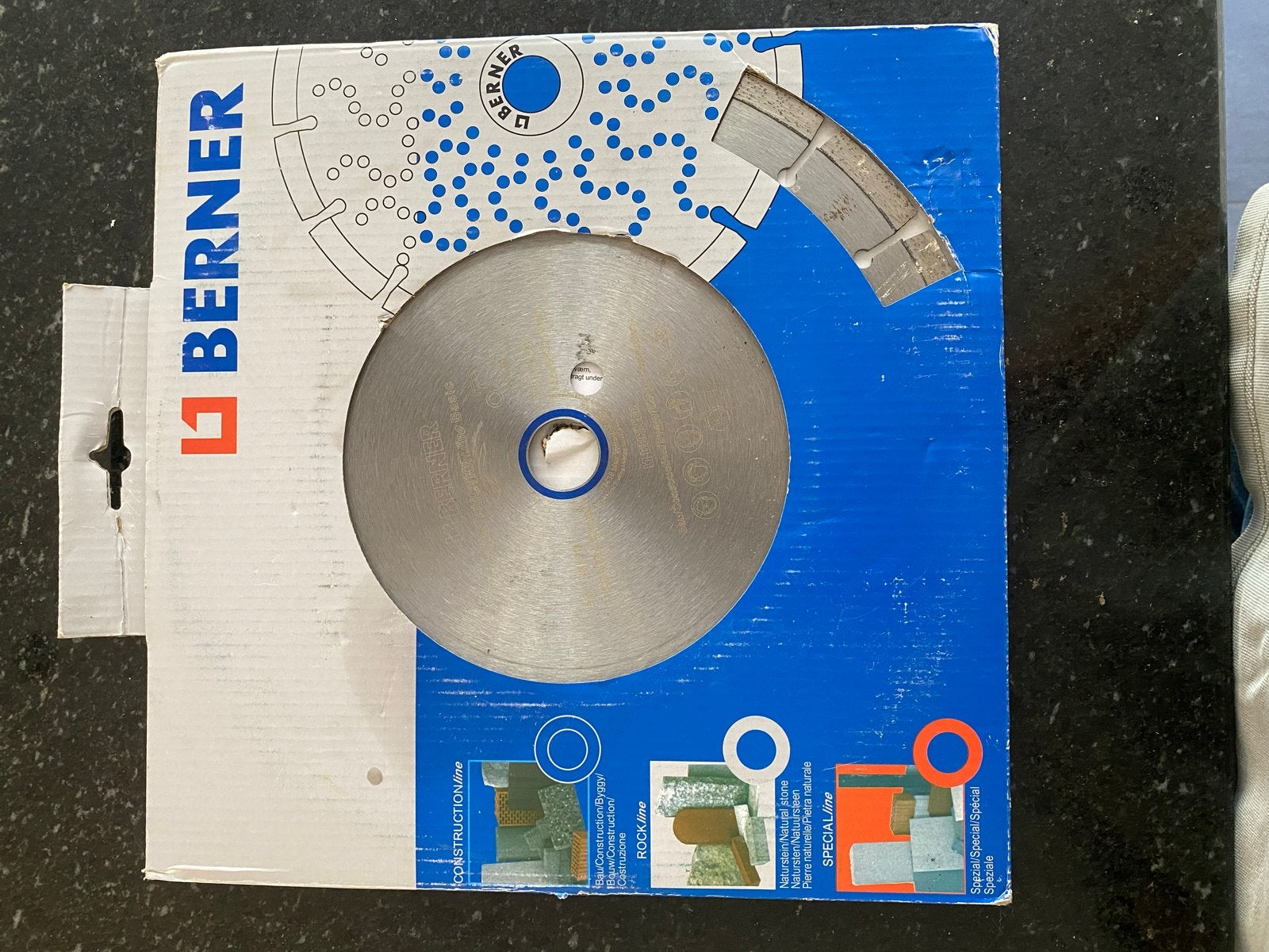 Berner Diamant Zaagblad D300xH25.40 mm - Nieuw, Ophalen of Verzenden, Nieuw, Overige typen