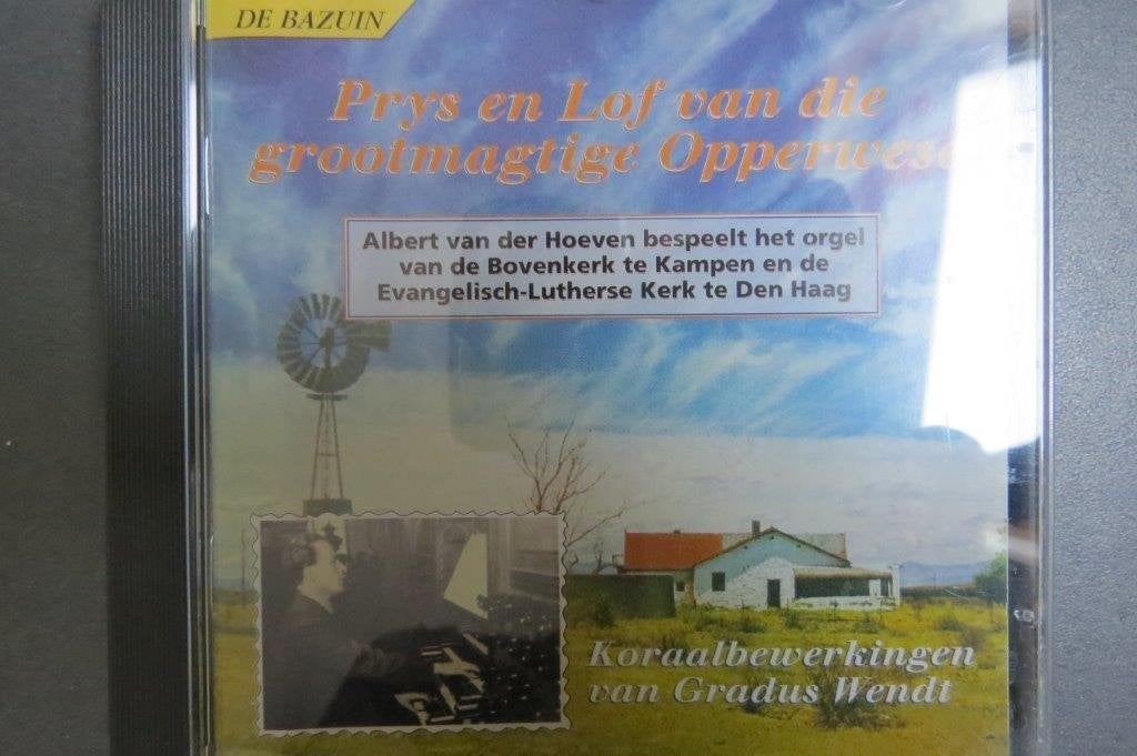 Cd orgel: Albert van der Hoeven speelt Gradus Wendt Den Haag, Ophalen of Verzenden, Zo goed als nieuw