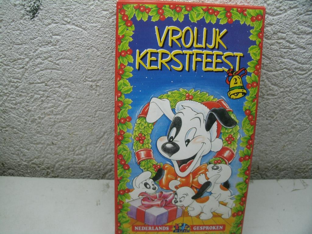 vhs 146a vrolijk kerstfeest 2 ned gespr, Alle leeftijden, Ophalen of Verzenden, Gebruikt
