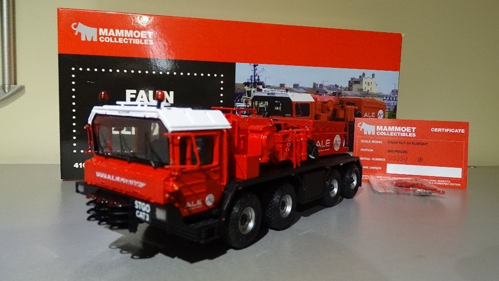 Faun SLT-50 Elefant ALE / Mammoet nieuw in ovp IMC, Hobby en Vrije tijd, Modelauto's | 1:50, Ophalen of Verzenden, Nieuw, Bus of Vrachtwagen