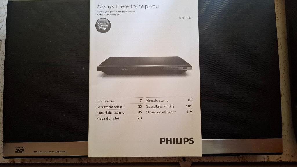 Philips BDP5700/12 Blu-ray Disc-speler (Veldhoven), Ophalen of Verzenden, Gebruikt, Philips