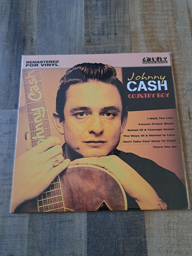 Johnny Cash - Country Boy (Vinyl LP) Nieuw., Cd's en Dvd's, Vinyl | Country en Western, 2010 - 2019, Ophalen of Verzenden, Zo goed als nieuw