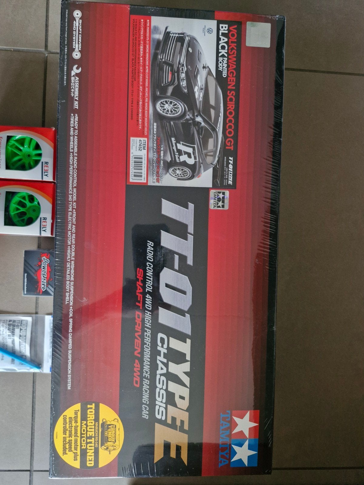 Tamiya TT-01 Type E Volkswagen Scirocco GT RC Auto, Ophalen of Verzenden