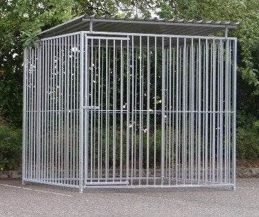 Hondenhok voor buiten incl een binnenverblijf, Ophalen, 100 cm of meer, Hondenhok, 110 cm of meer