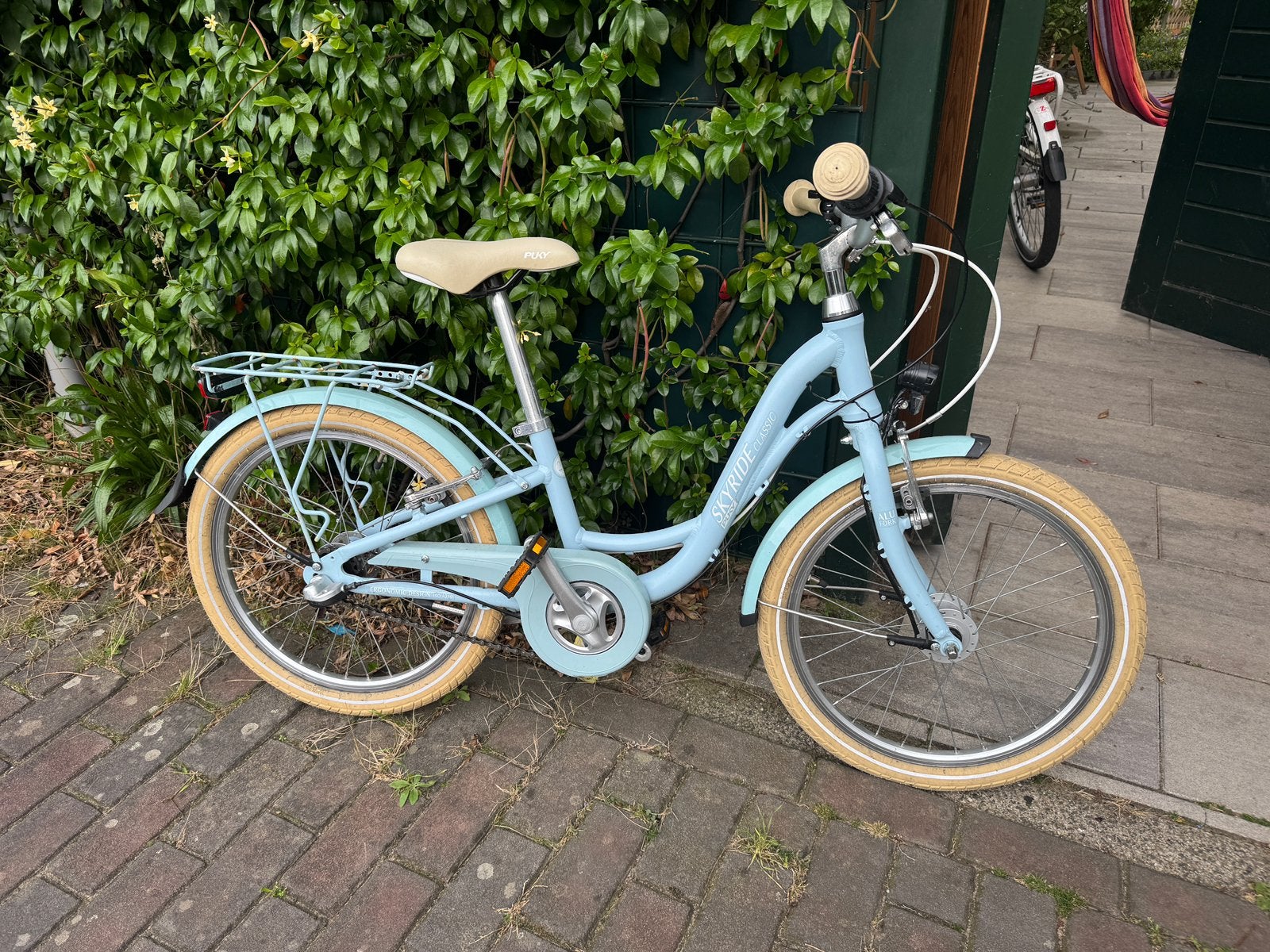 Kinderfiets Puky SkyRider – lichtblauw, Ophalen, Gebruikt, Handrem, 20 inch