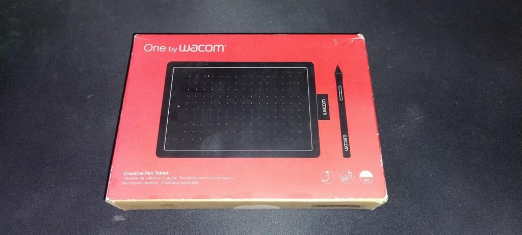 One by Wacom Small tekentablet, Ophalen of Verzenden, Gebruikt, Bedraad, Wacom