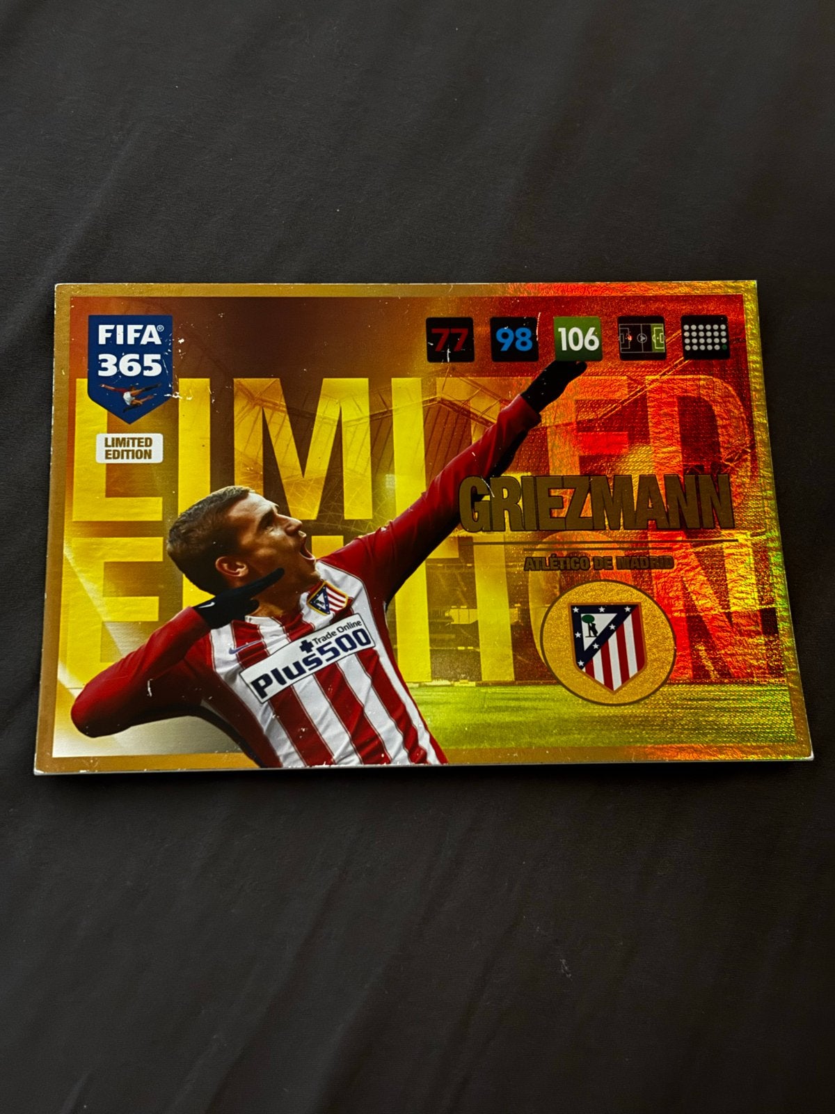 FIFA 365 Limited Edition XL Griezmann Plaatje, Ophalen of Verzenden, Gebruikt, Plaatje