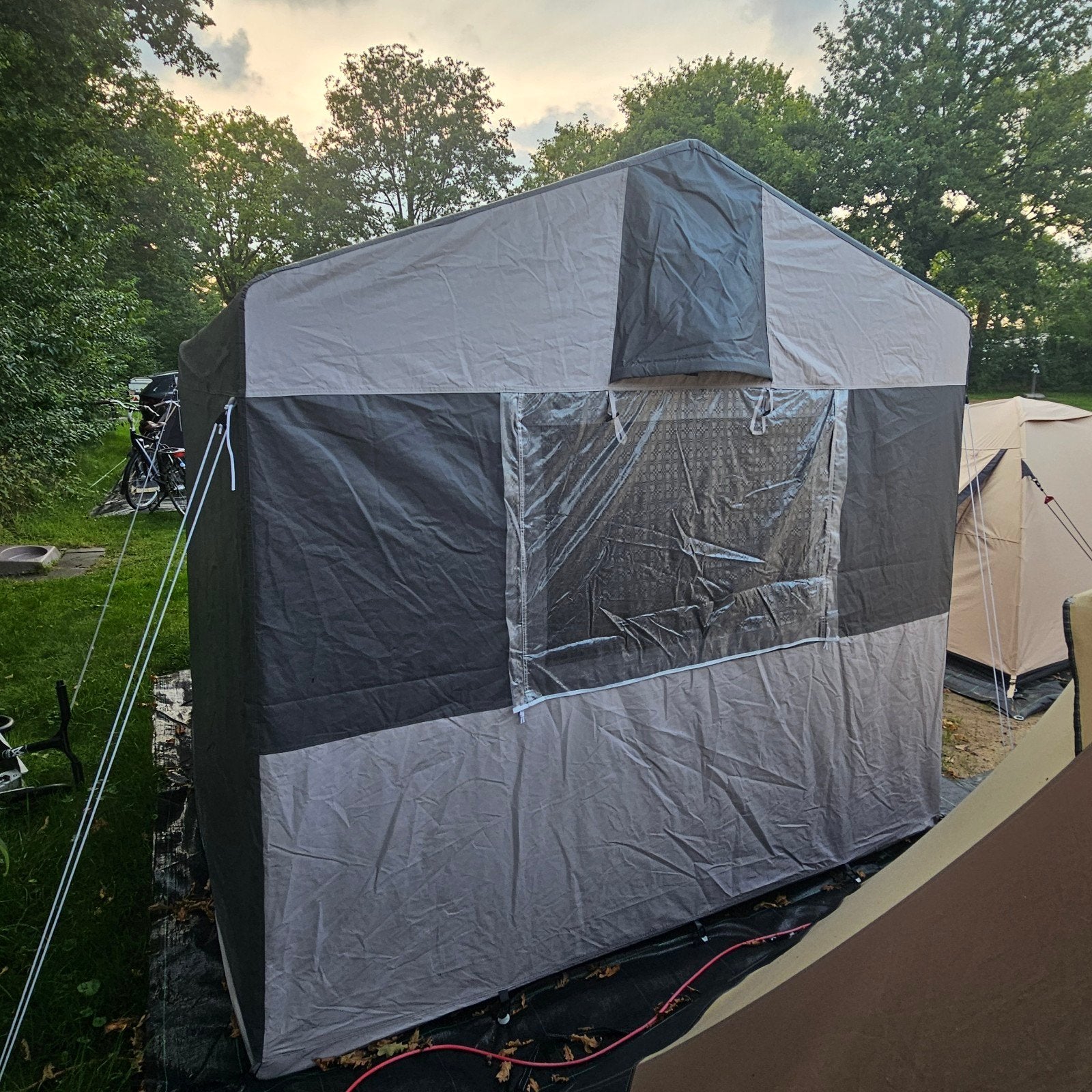 Bardani picasdo schuurtent zgan, Caravans en Kamperen, Ophalen, Zo goed als nieuw