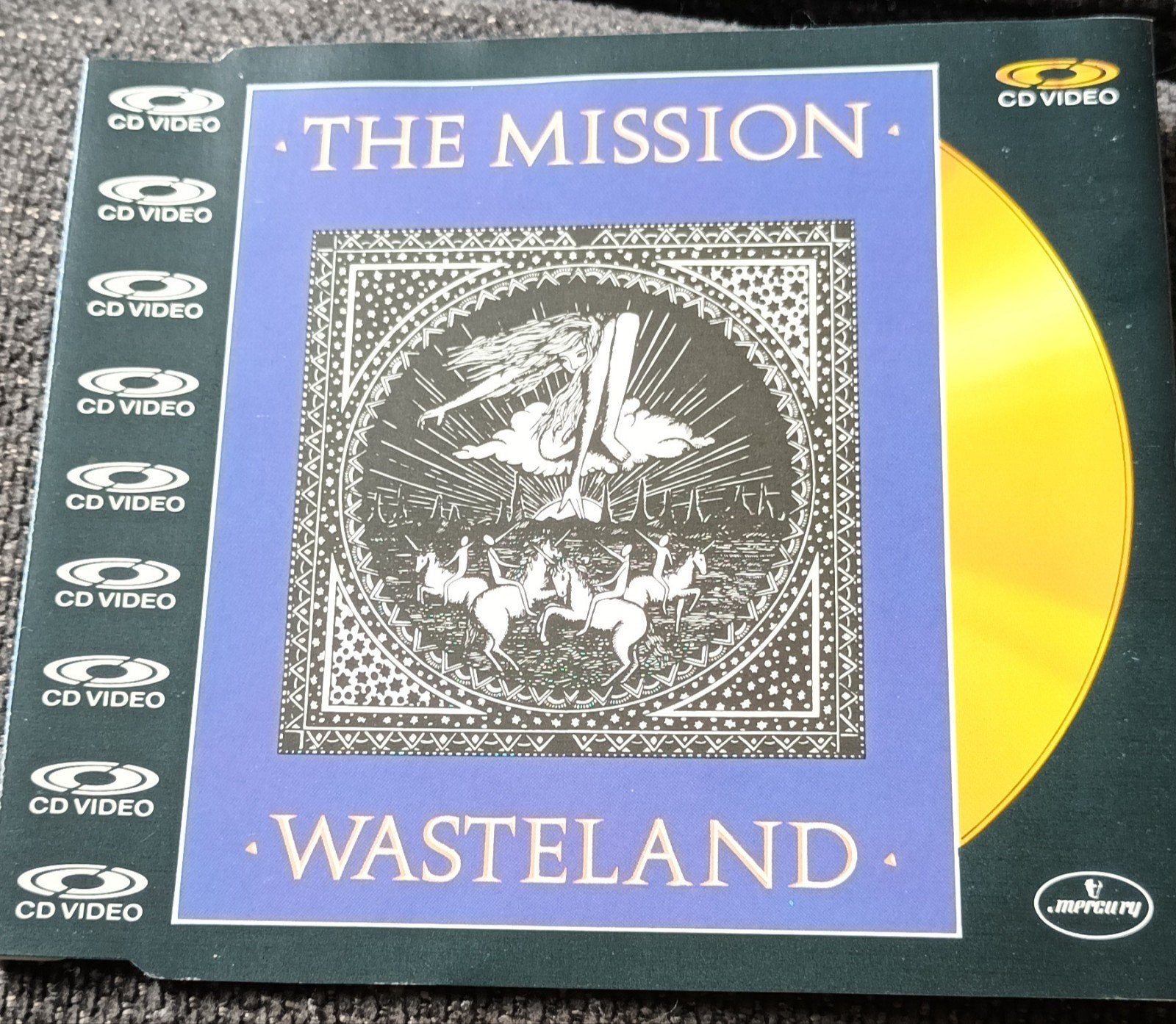The Mission - Wasteland CD Video (1988), Ophalen of Verzenden, Gebruikt, Poprock