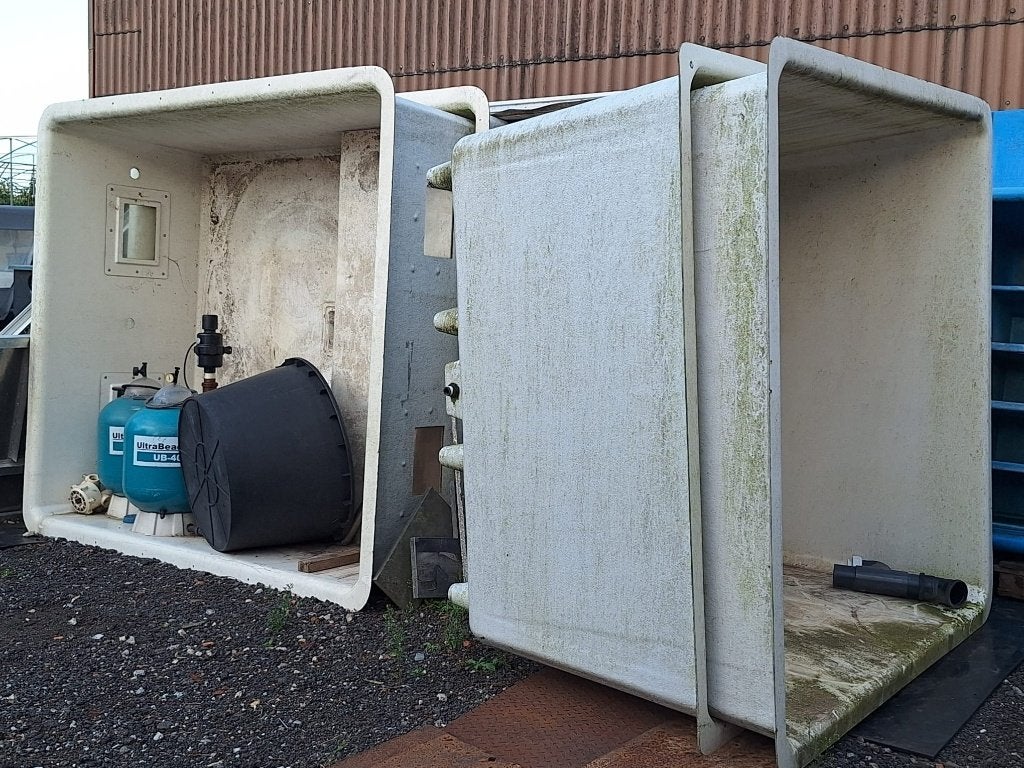 5 mooie grote polyester vijver bakken ( hottub ) ijsbad, Tuin en Terras, Ophalen, Gebruikt, Vijverbak