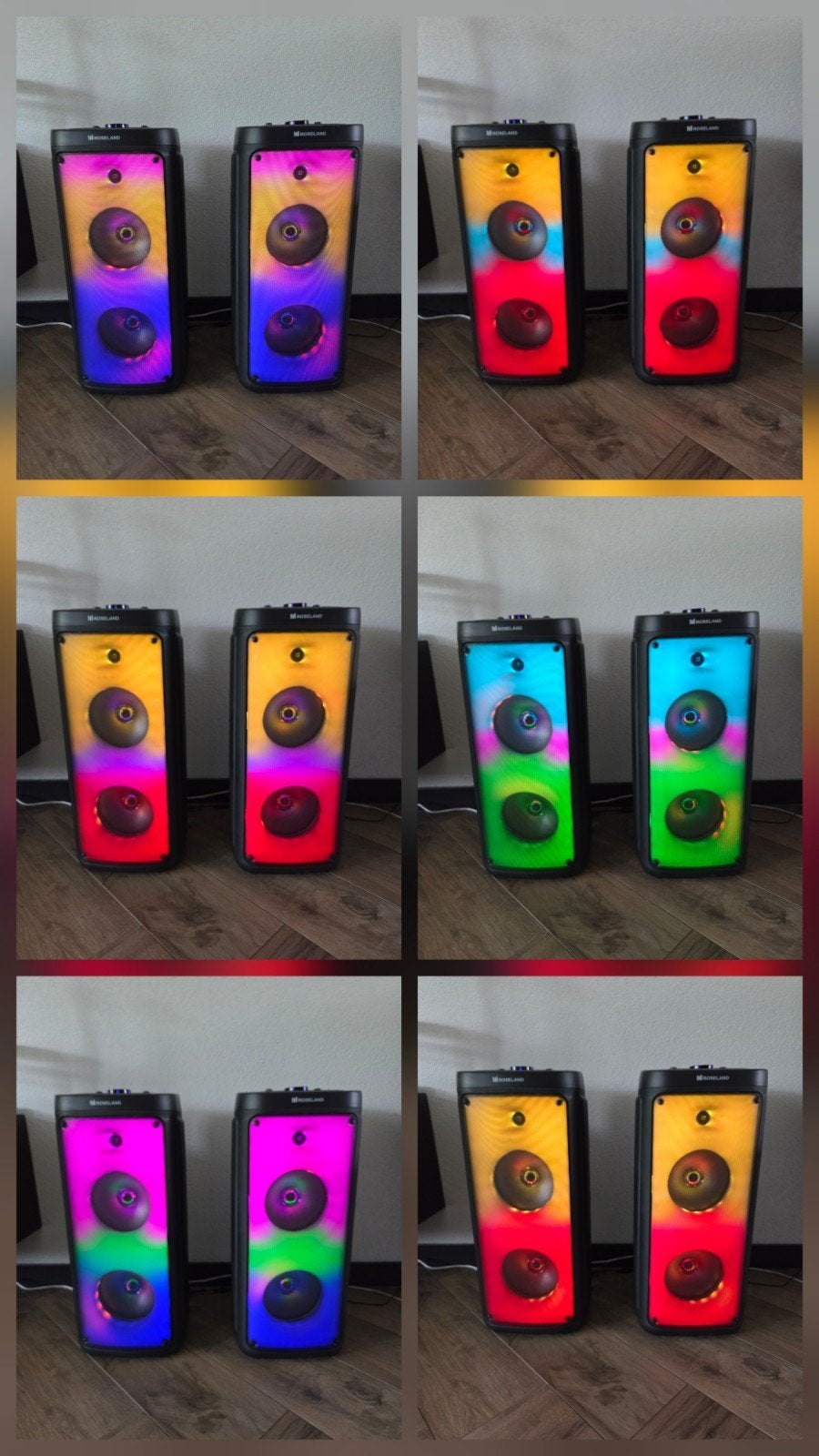 Roseland RS-120 Bluetooth Speakerset met Microfoon, Audio, Tv en Foto, Luidsprekers, Ophalen