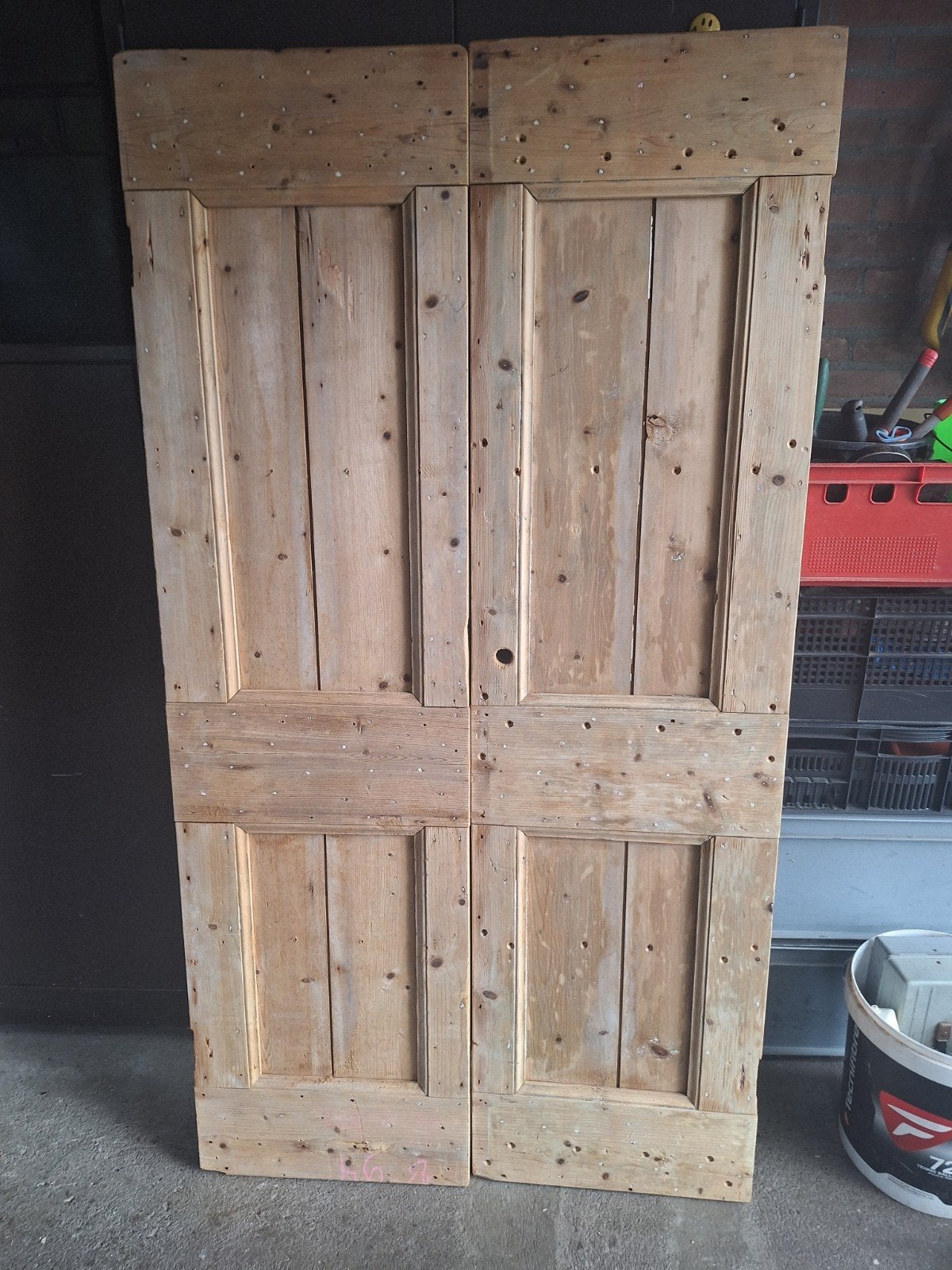 twee kast deurtjes voor  decoratie, Ophalen, Gebruikt, Minder dan 80 cm, Binnendeur