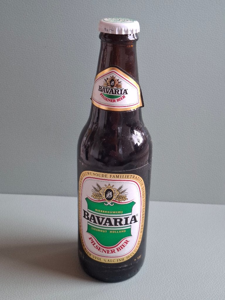 Bavaria bier met Tatjana beeltenis (1997), Verzamelen, Biermerken, Ophalen, Zo goed als nieuw, Flesje(s), Bavaria