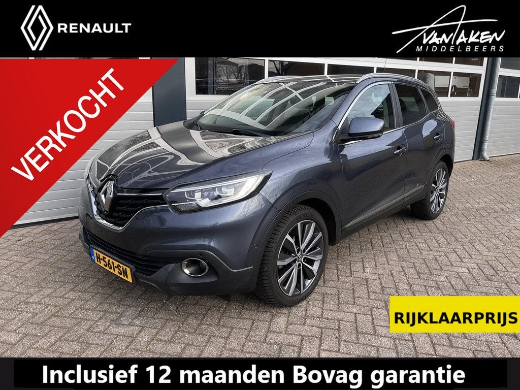 Renault Kadjar TCe 130 Intens, Auto's, Renault, Voorwielaandrijving, Gebruikt, 4 cilinders, Handgeschakeld
