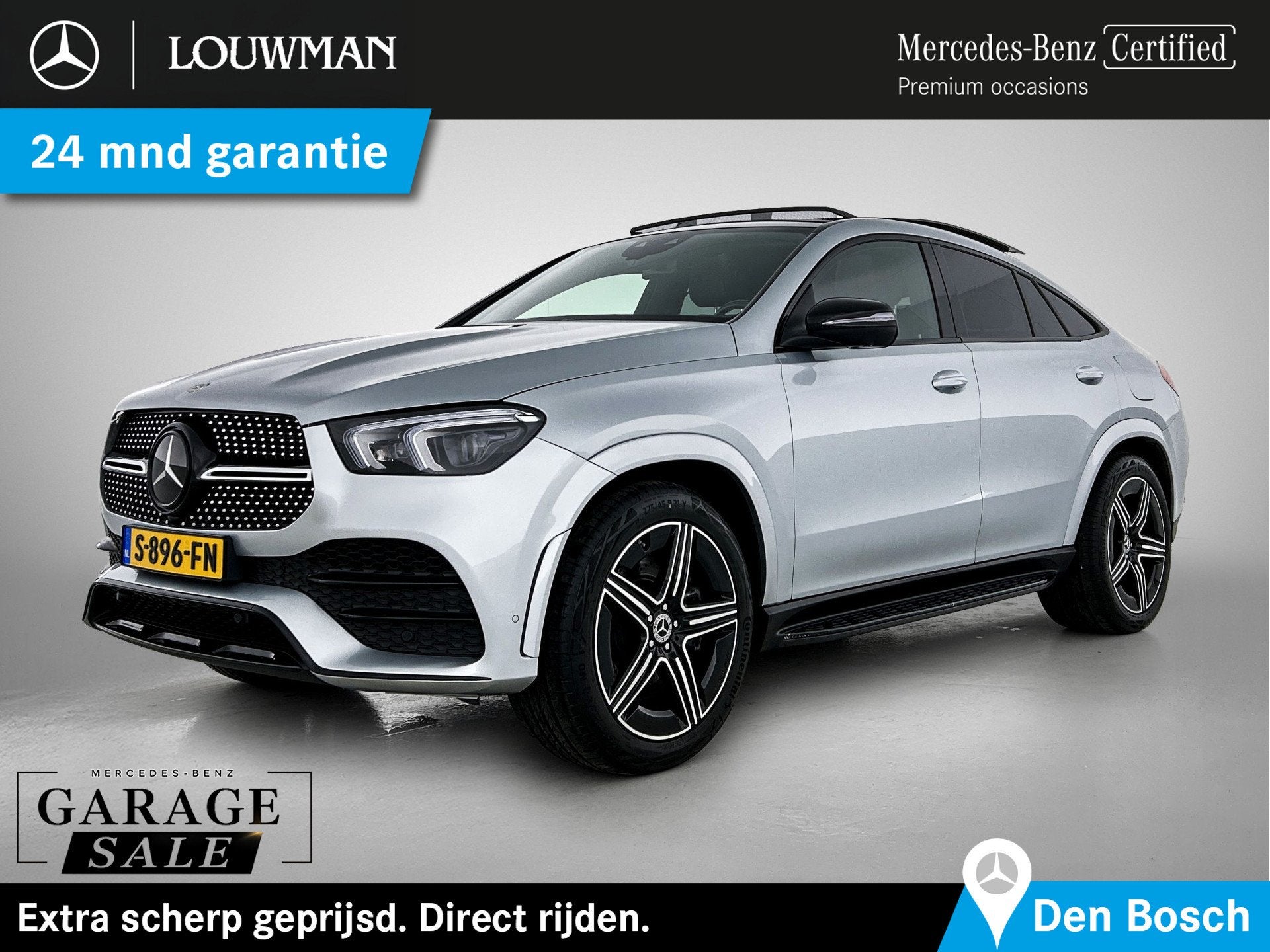 Mercedes-Benz GLE 350 e 4MATIC Premium Plus | Burmester Soun, 12 maanden, Gebruikt, Bedrijf, GLE Coupé