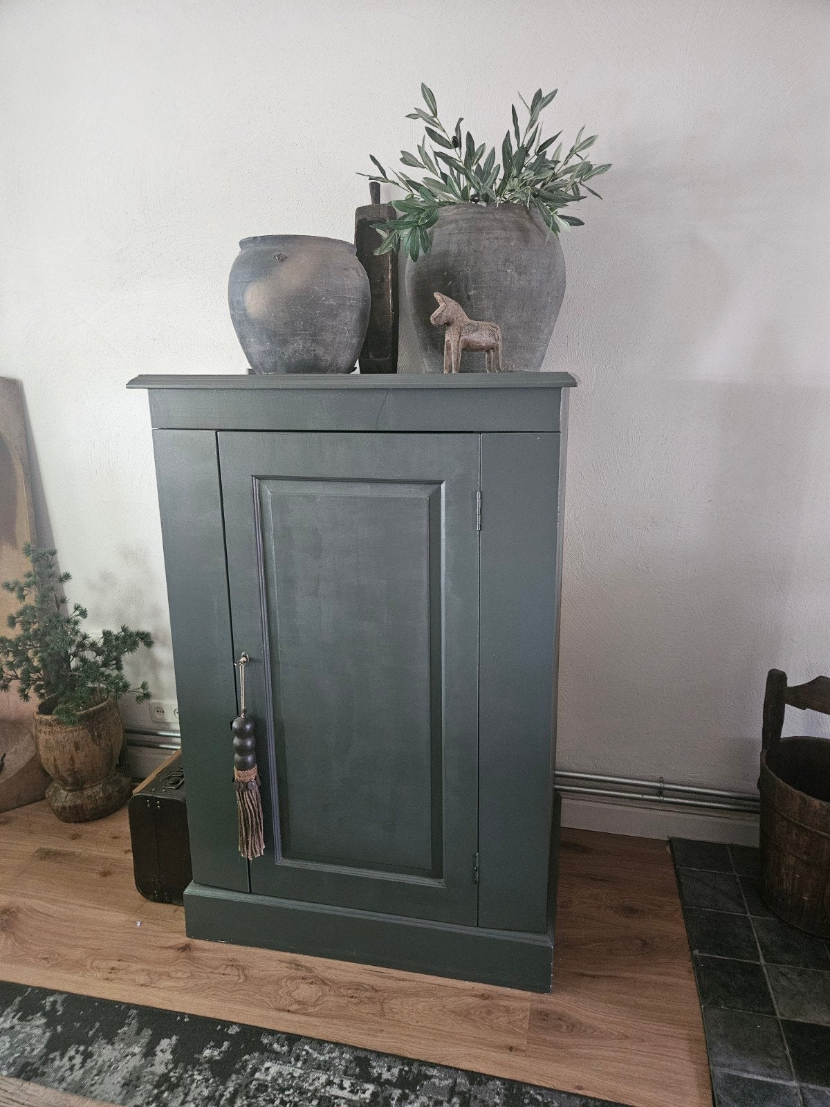 Dichte TV kast inclusief Sony televisie Sober stoer wonen, Gebruikt, Minder dan 100 cm, 50 tot 75 cm, 50 tot 100 cm