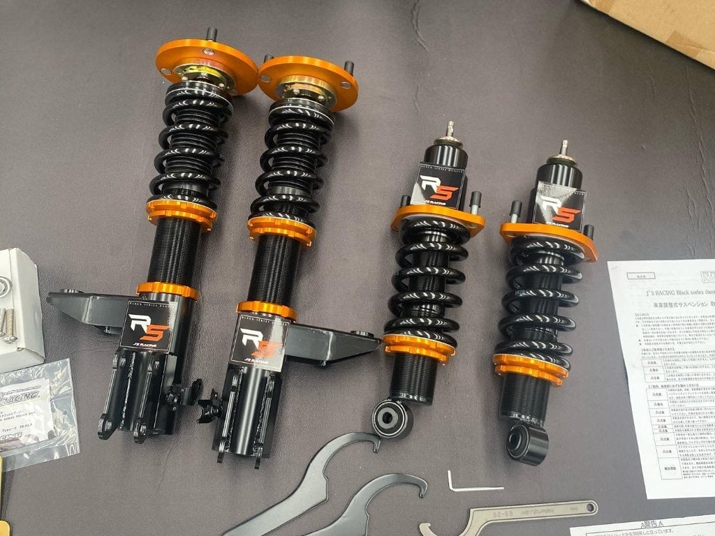J'S Racing Black Series RS schroefset Honda Civic Type-R EP3, Auto diversen, Ophalen of Verzenden