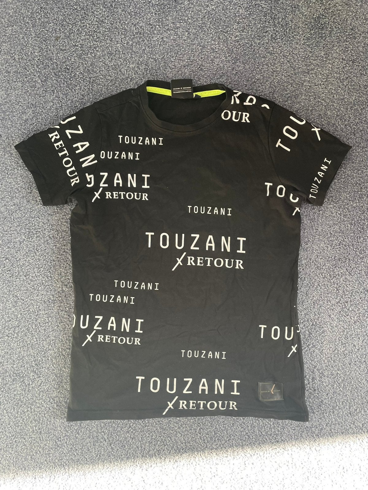 TOUZANI X RETOUR - MAAT S, Ophalen, Gedragen, Maat 46 (S) of kleiner, Zwart