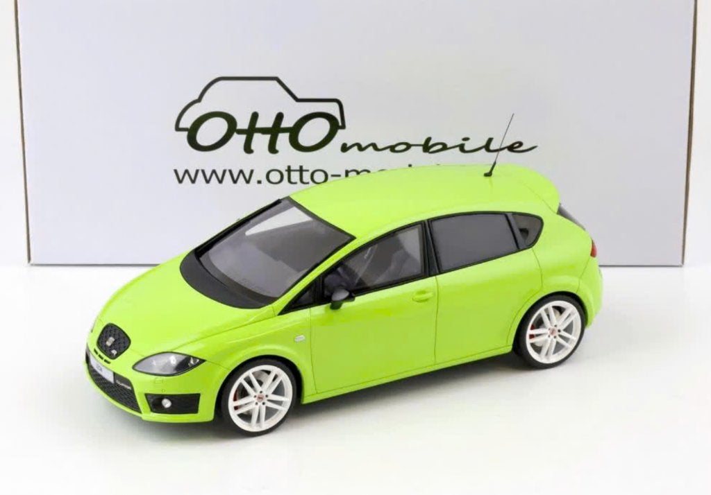 SEAT LEON MK2 CUPRA R GROEN 2010 schaal 1/18 OTTO ref. OT404, Verzenden, Nieuw, Motor, OttOMobile