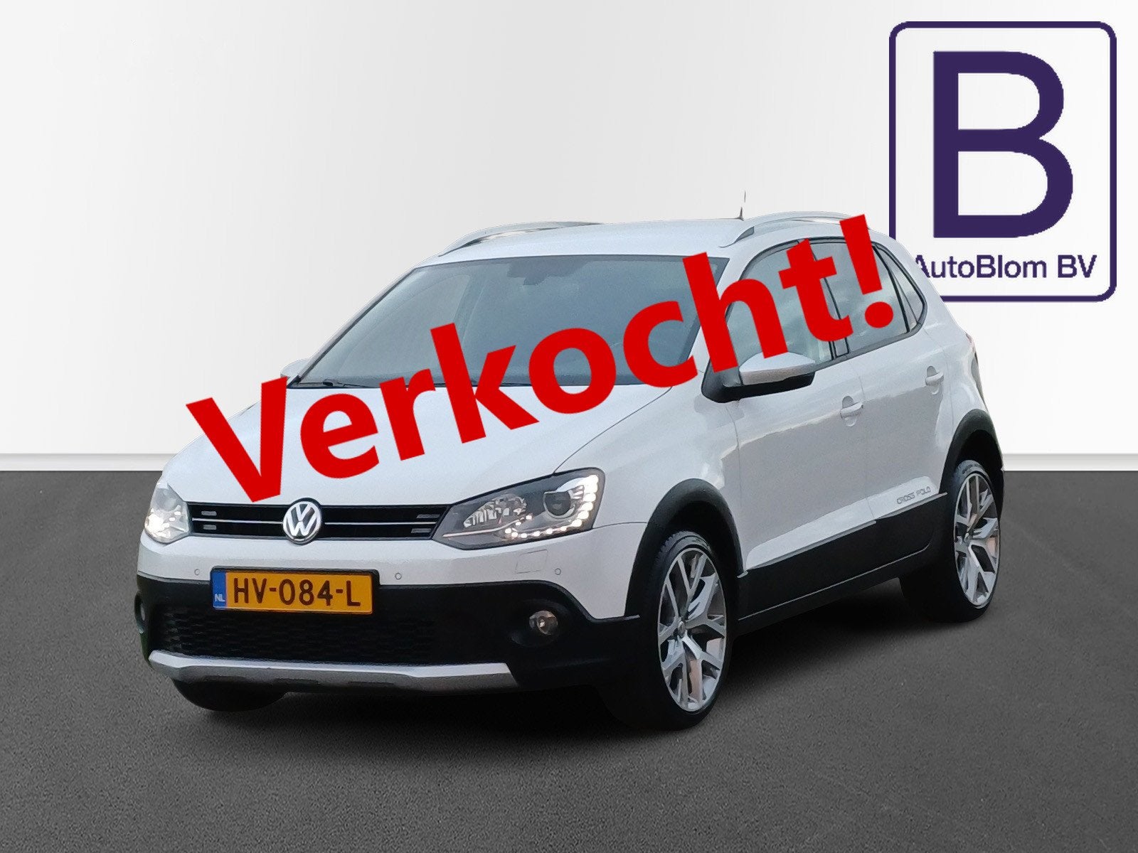 Volkswagen Polo 1.2 TSI Cross /Goed onderhouden!/Origin NL/C, Stof, Euro 6, 4 cilinders, Wit