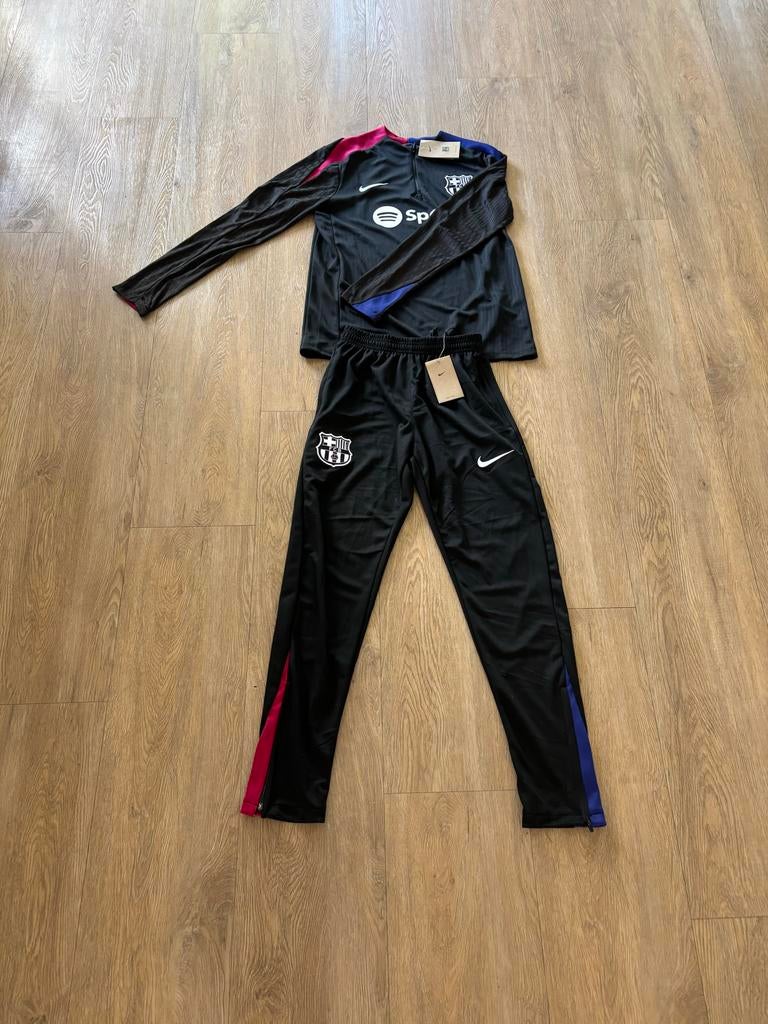 FC Barcelona Trainingspak - Zwart/Blauw/Rood - Maat S, Verzenden, Zo goed als nieuw, Rood, Legging