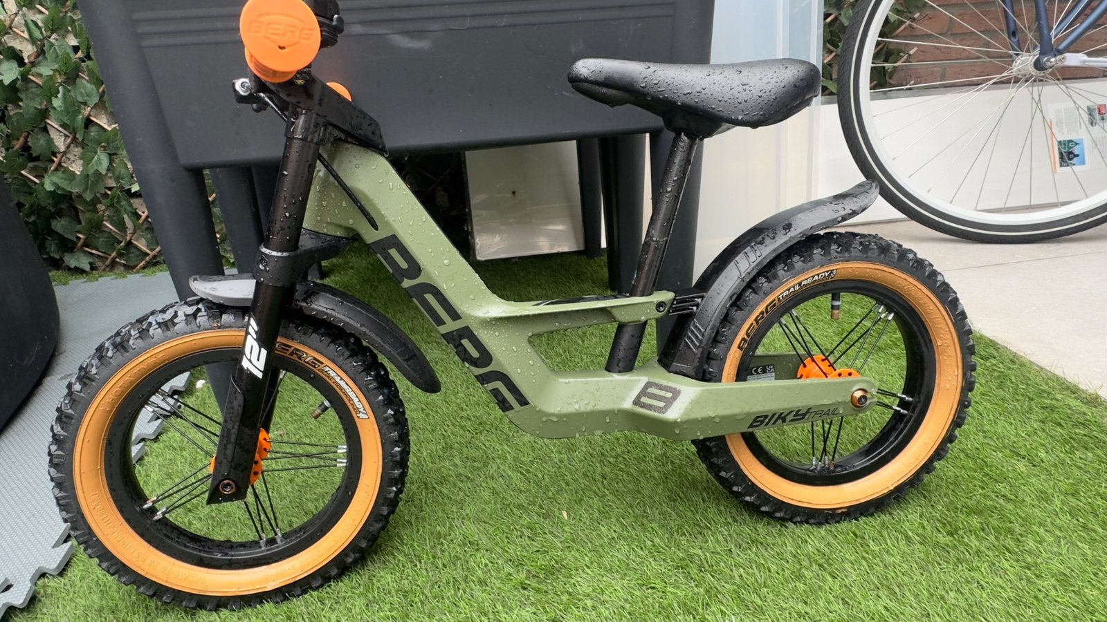 BERG Biky Trail Green Handbrake, Ophalen, Zo goed als nieuw, Loopfiets