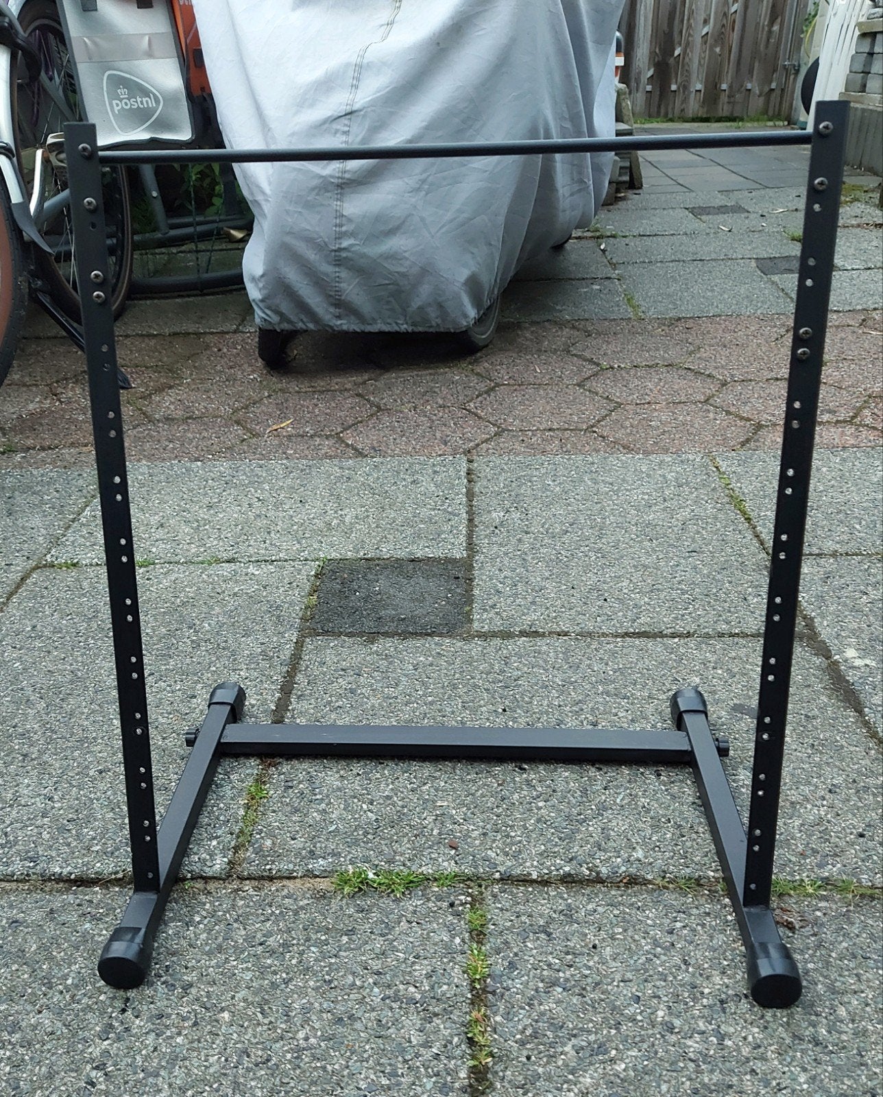 19 inch rek stand, Ophalen