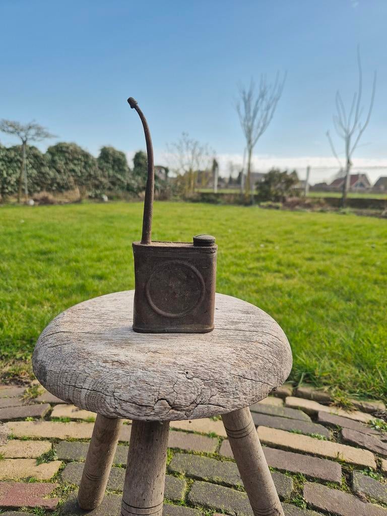 Vintage Oliekan / Oliekannetje - Verzamelobject, Antiek en Kunst, Antiek | Koper en Brons, Ophalen of Verzenden, Koper