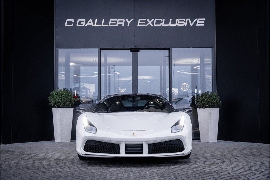 Ferrari 488 3.9 GTB HELE - Bianco Avus | Carbon | Lift | Ele, Auto's, Ferrari, Automaat, Gebruikt, 8 cilinders, Wit