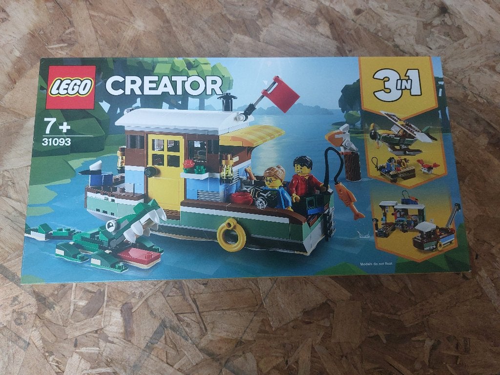 Woonboot aan de rivier LEGO Creator 31093 - NIEUW, Lego, Nieuw, Ophalen of Verzenden, Ongeopend/sealed