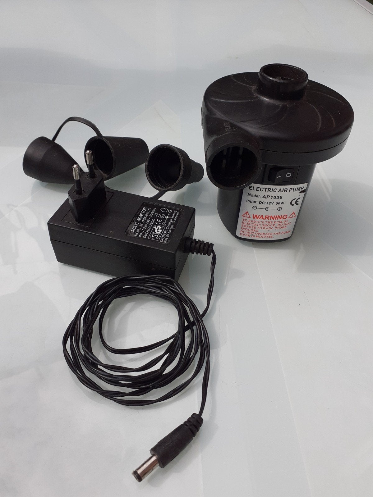 Elektrische Luchtpomp met Adapter - Model AP1036, Ophalen of Verzenden, Gebruikt, Elektrisch