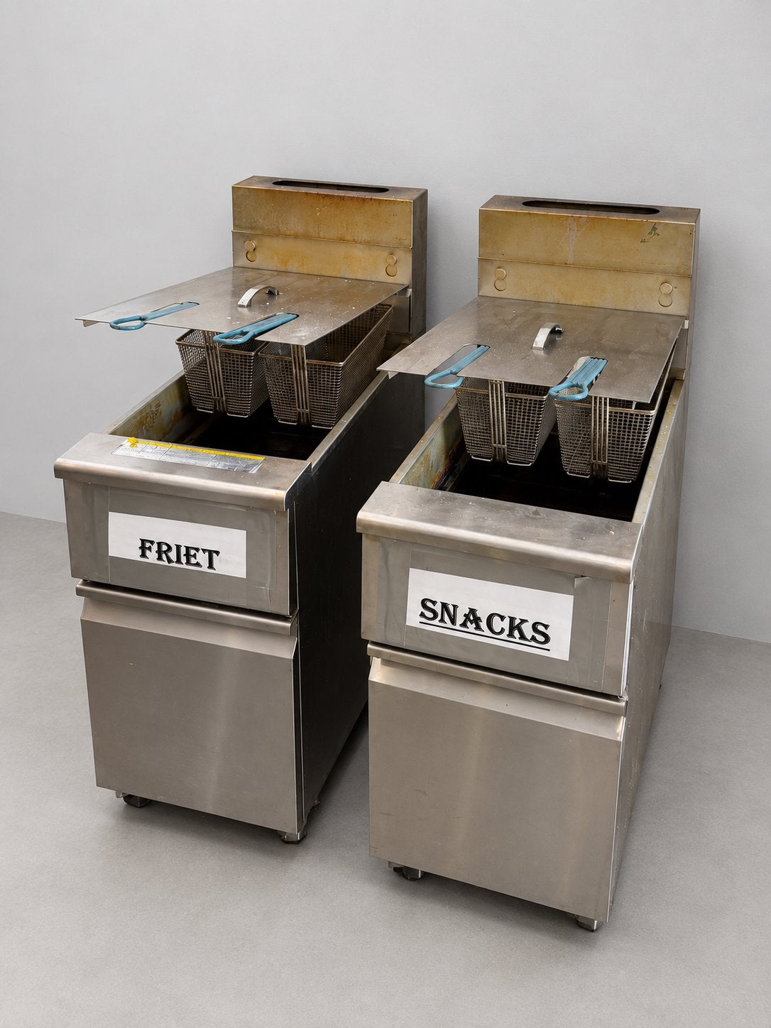 Horeca friteuses, Fornuis, Frituur en Grillen, Gebruikt, Ophalen of Verzenden, Nvt