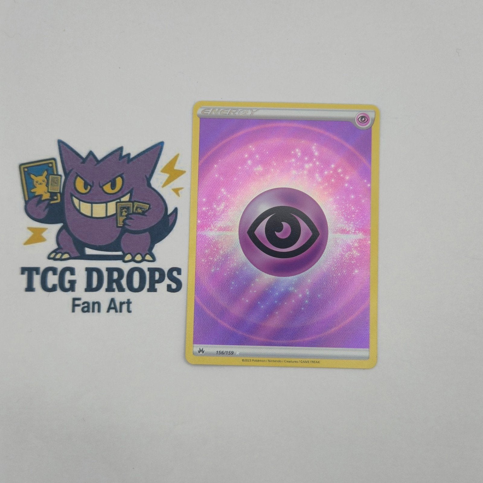 Psychic Energy	CRZ156/159	Crown Zenith, Hobby en Vrije tijd, Verzamelkaartspellen | Pokémon, Ophalen of Verzenden, Zo goed als nieuw