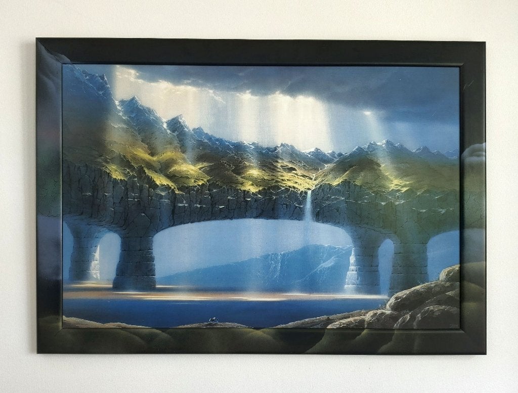 Kunstdruk Sahm Hochland, Antiek en Kunst, Ophalen