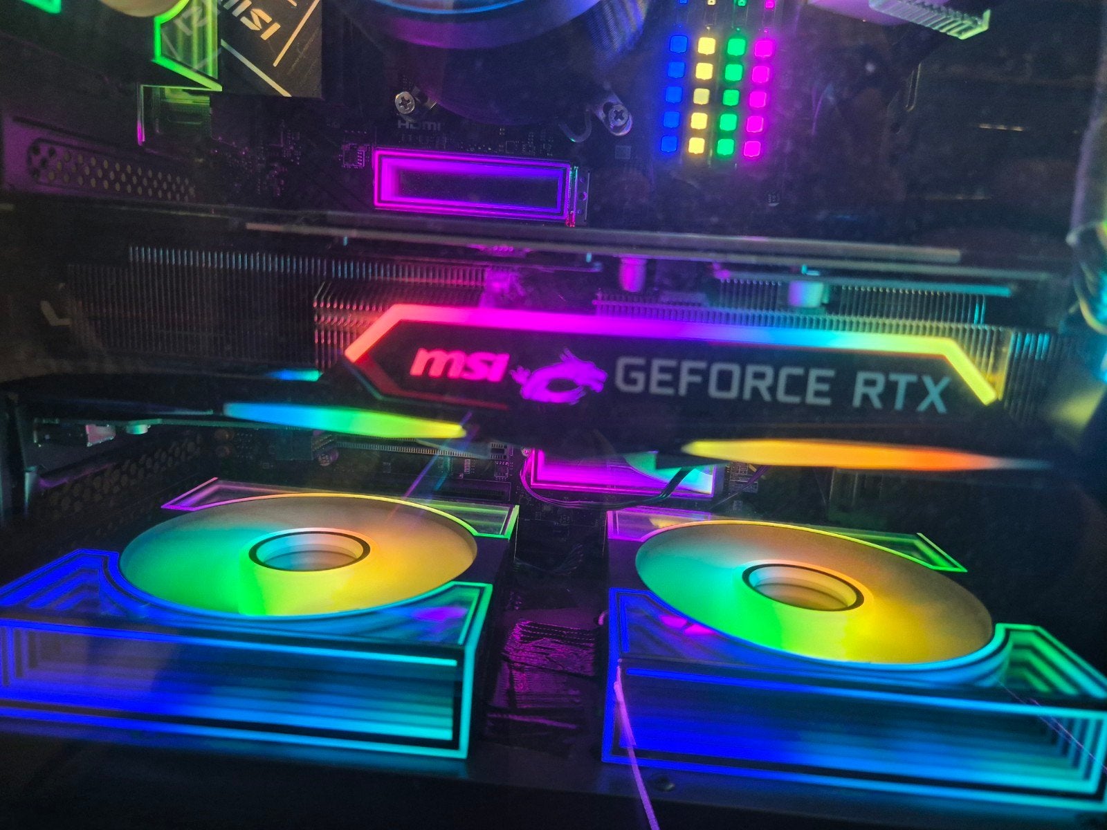 MSI RTX2070 SUPER GAMING X TRIO RGB 8GB GDDR6, Computers en Software, Ophalen, Zo goed als nieuw, GDDR6, PCI-Express 3