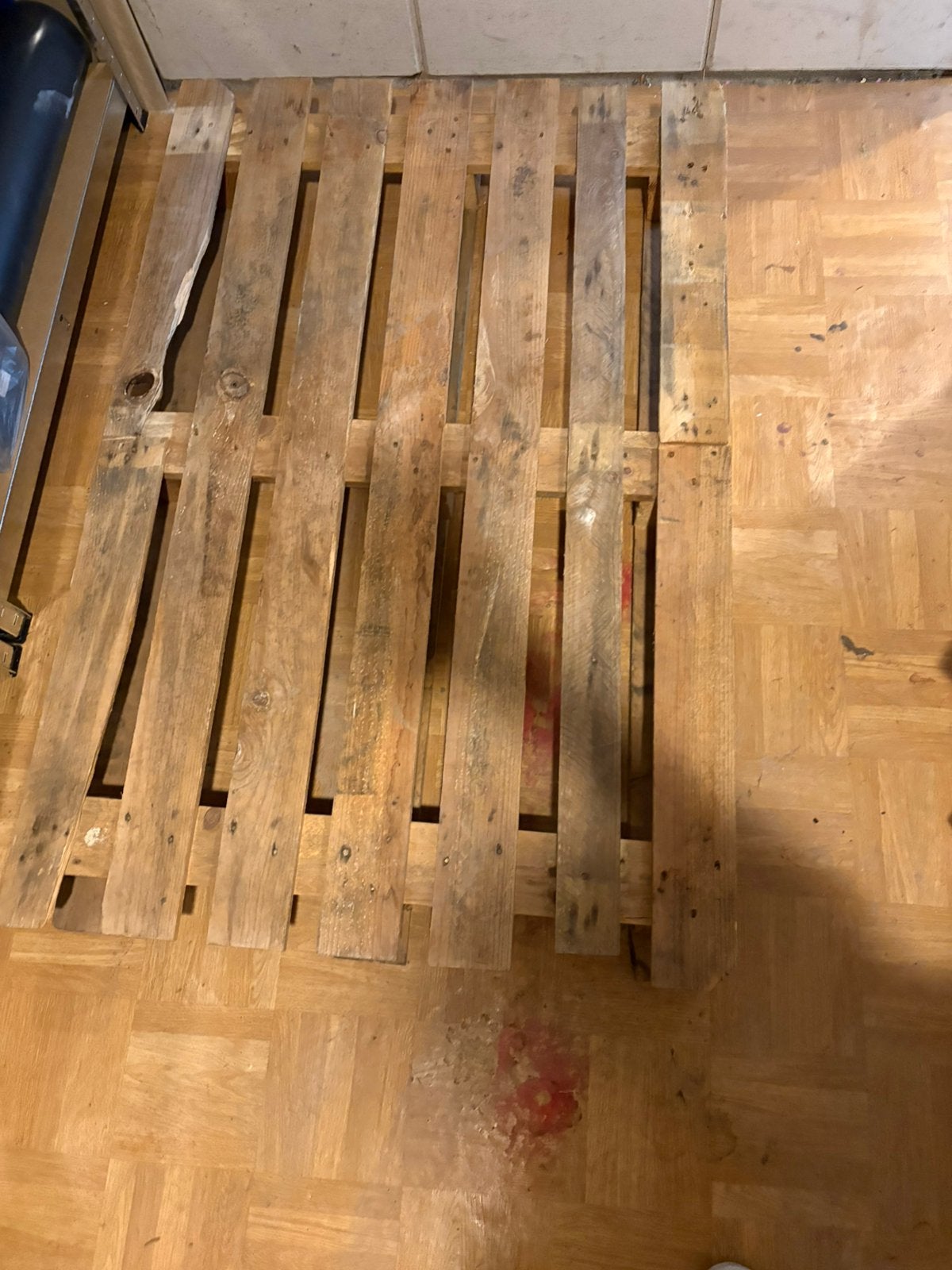 Gratis pallet, Ophalen, Gebruikt, 50 mm of meer, Minder dan 200 cm