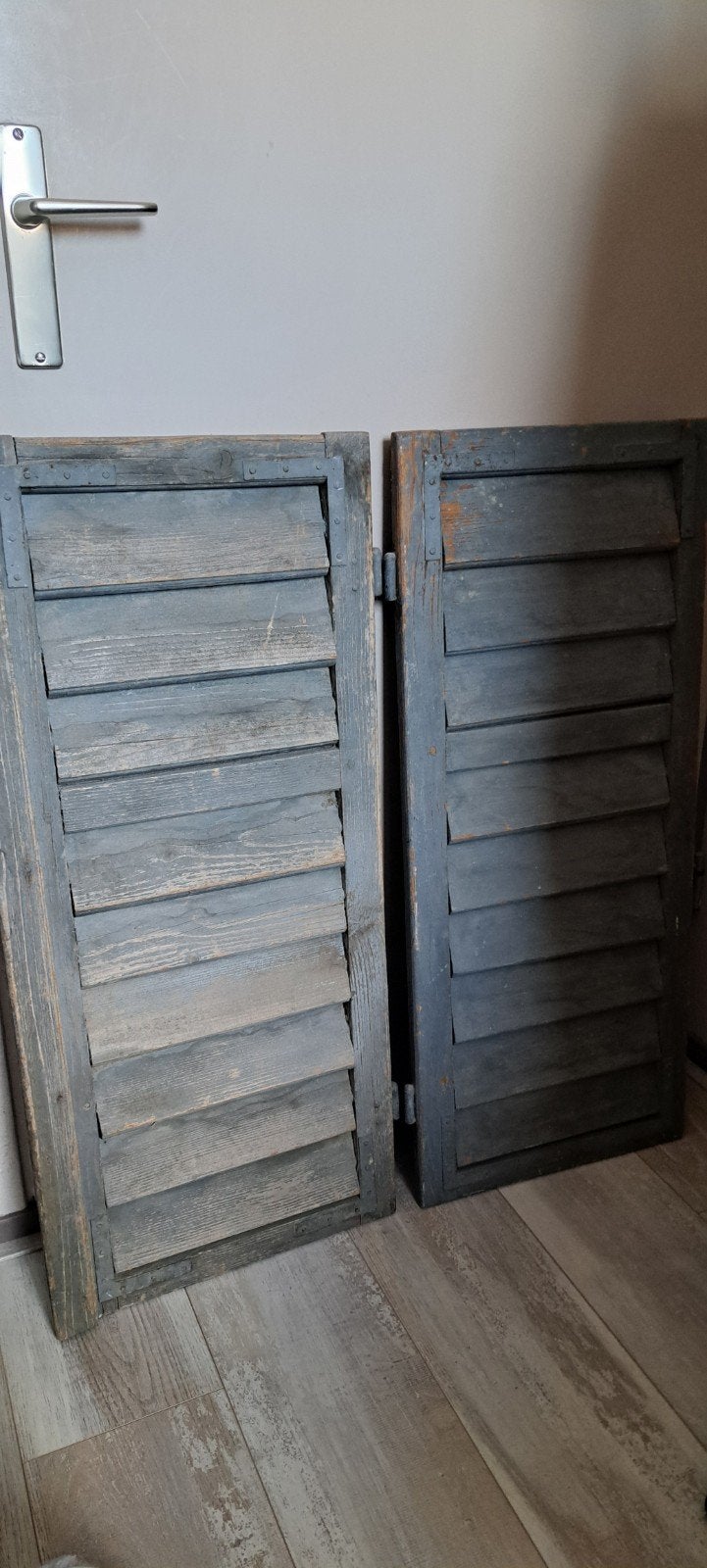 oude luiken brocante Franse luiken, Ophalen, Gebruikt